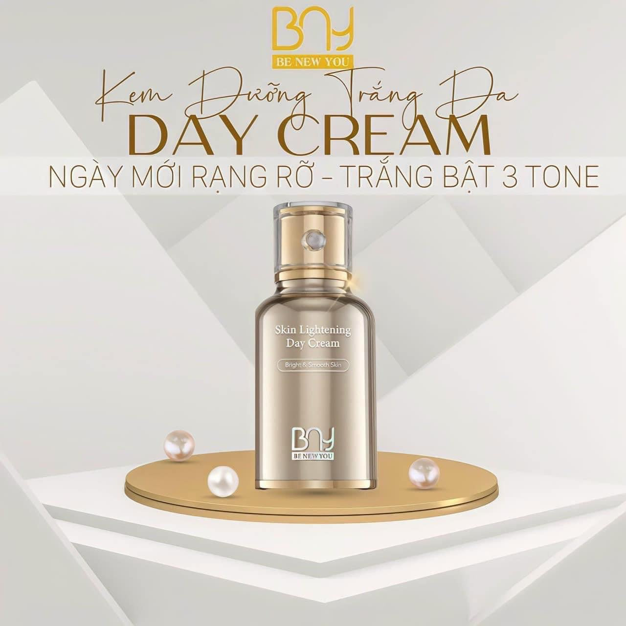 Kem ngay nang tone BNY lightening day cream