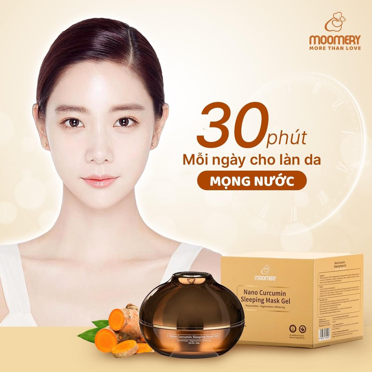 Mat na ngu Nano Cucurmin sleeping mask gel (vietnam)