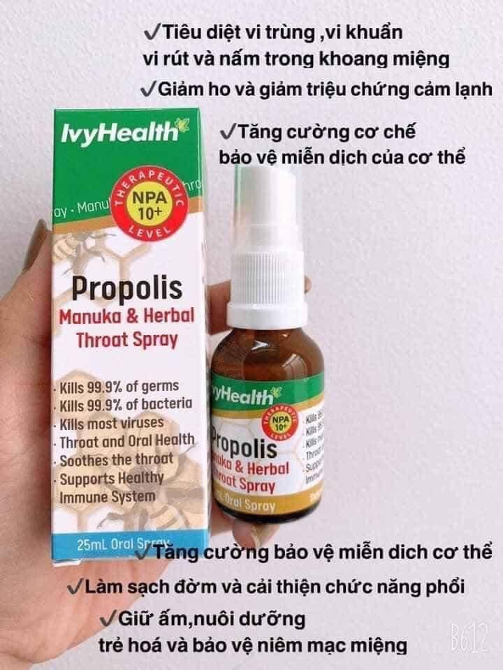 Xit keo ong Propolis throat spray