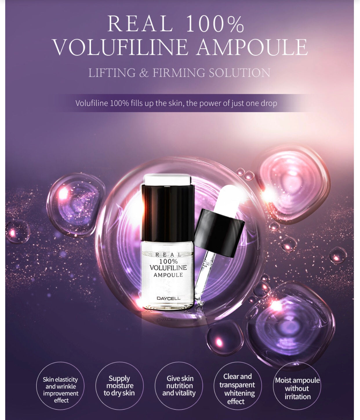 Real 100% Volufiline Ampoule