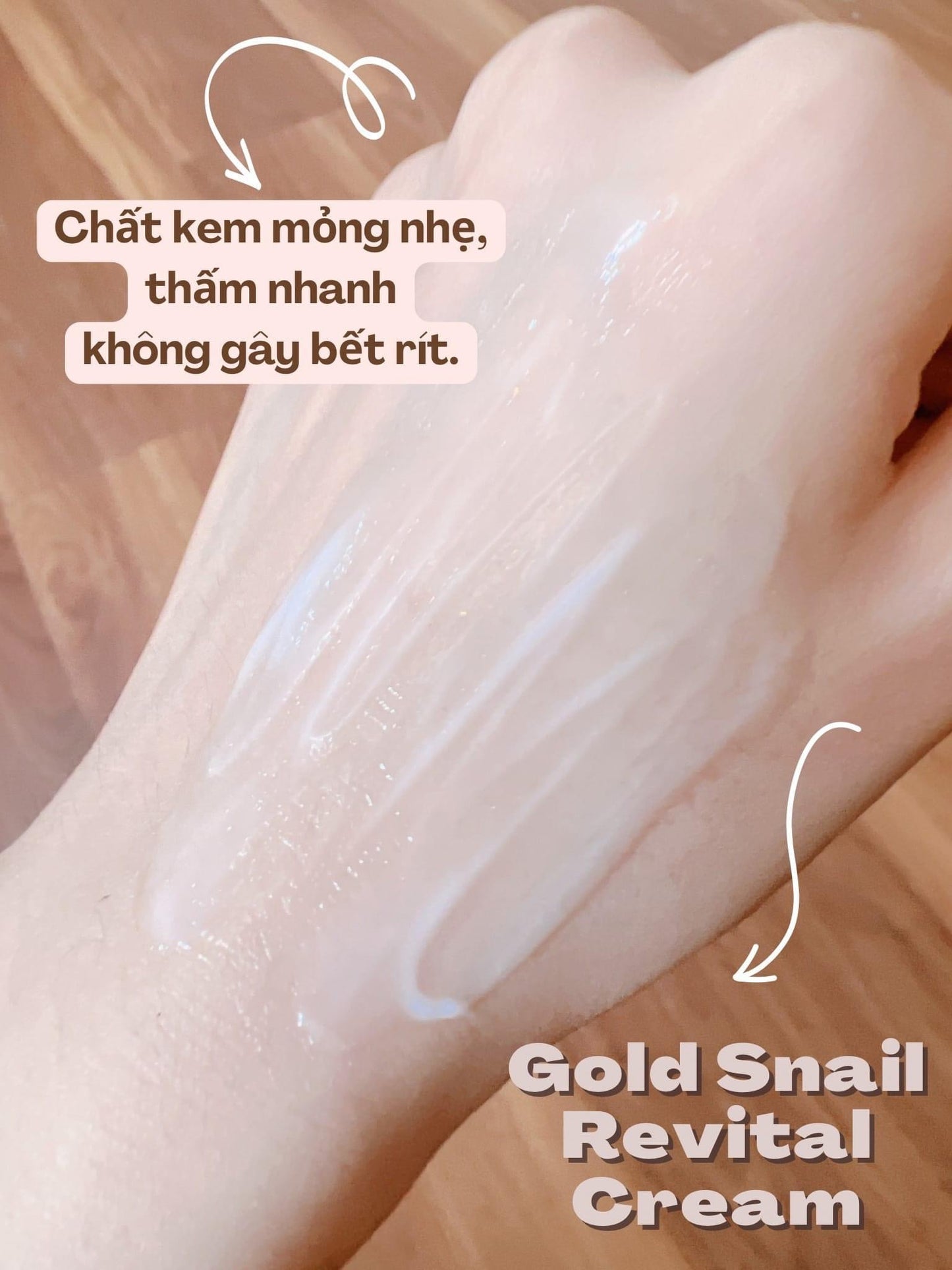 Kem oc sen BNY gold snail revital cream