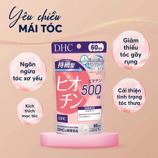 DHC biotin thuoc uong cho tóc(60 ngày )