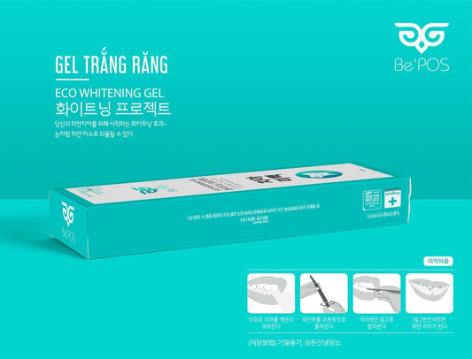 Gel trắng răng Be’Pos