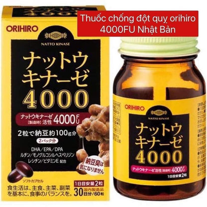 Thuoc chong dot quy Orihiro 4000 FU(60vien )