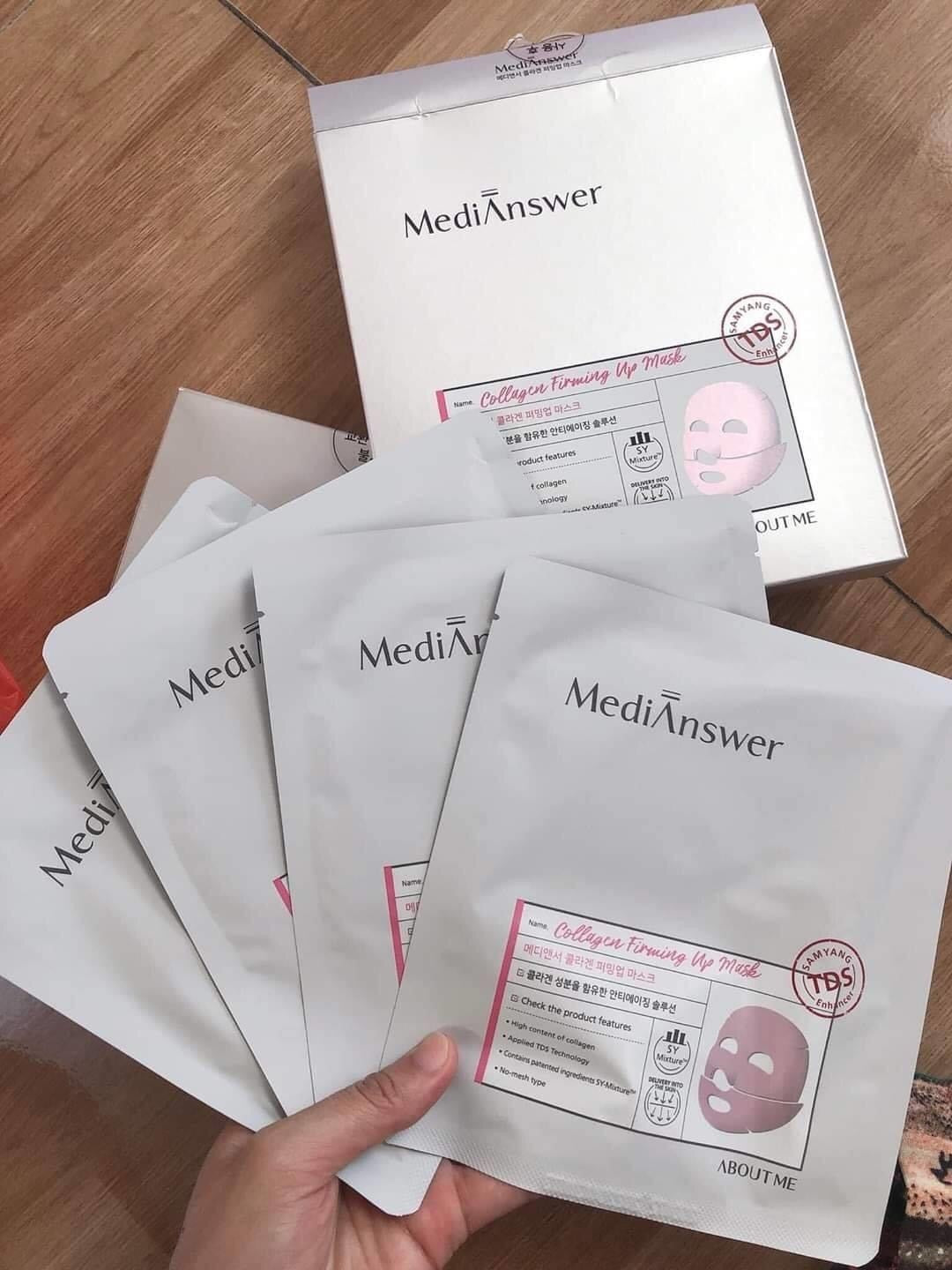 MediAnswer Collagen Firming Up Mask 25g - Anti-aging, Wrinkle&Brightening Care
