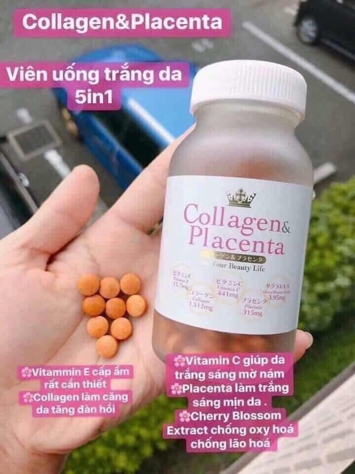 Vien uong Collagen & Plancenta