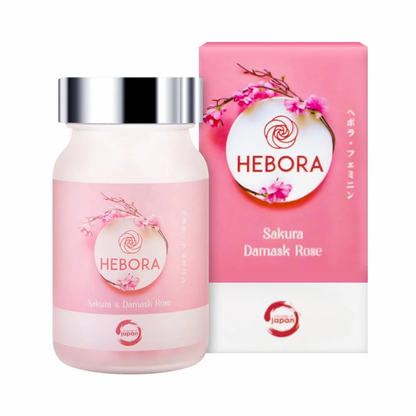 HEBORA Sakura Damask Oil - Fragrance of Youth (60 capsules)