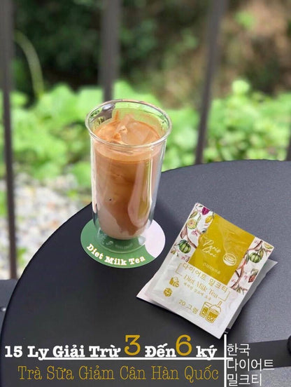 Diet Milk Tea - Trà sữa giảm cân