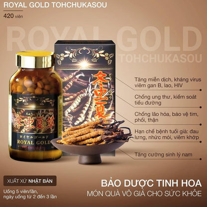 ĐÔNG TRÙNG HẠ THẢO ROYAL GOLD