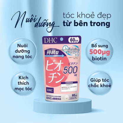 DHC biotin thuoc uong cho tóc(60 ngày )