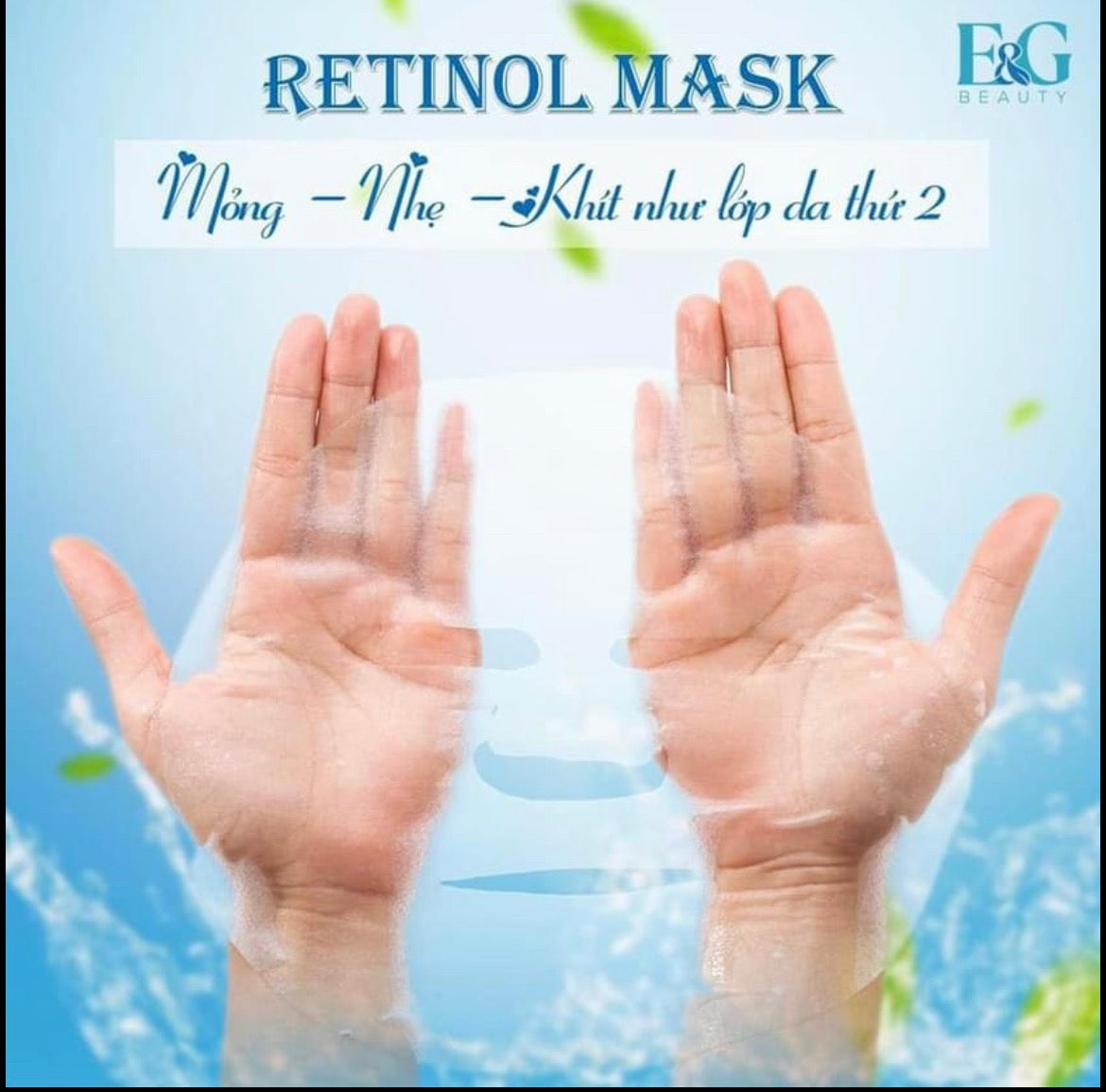 Retinol Mask E&G Beauty (hop 3mieng)