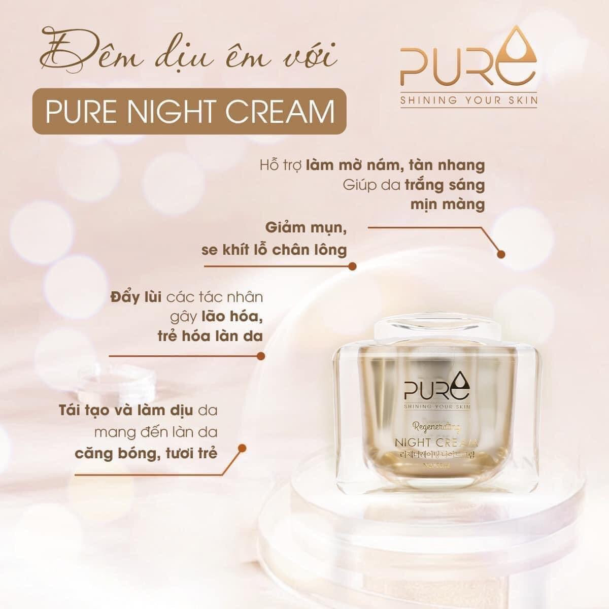 Kem Pure Night cream