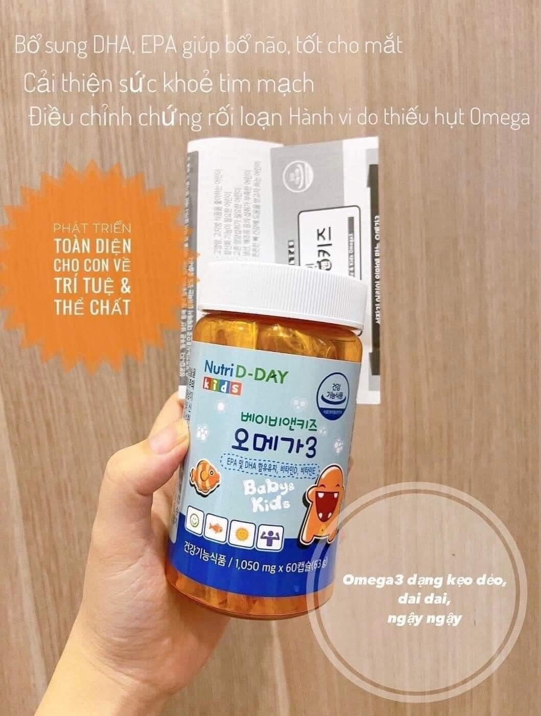 Keo deo Nutriday omega 3