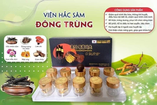 Hac sam Dong trung ha thao (10 vien)