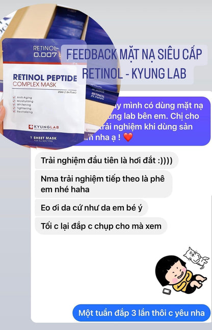 Mat na Retinol Kyunglab (3 mieng)
