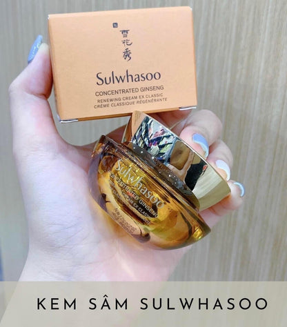 Kem nhan sâm Sulwhasoo (giá cho 5 hu (10mlx5)50ml