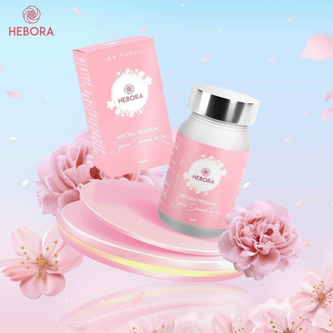 HEBORA Sakura Damask Oil - Fragrance of Youth (60 capsules)